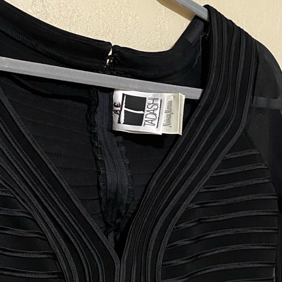 Tadashi for Neiman Marcus - Vintage Cocktail Gown - BROKEN ZIPPER, easy repair! - Picture 3 of 4